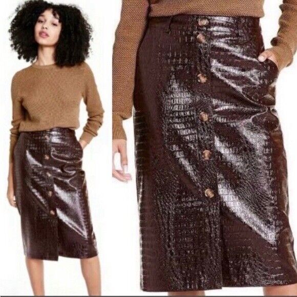 Rachel Comey Brown Midi Skirt - Picture 2 of 11